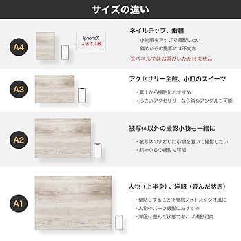 Amazon | CheeseGENIC 撮影背景パネル単品 発泡スチロールボード